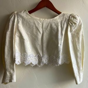 Vintage lace top